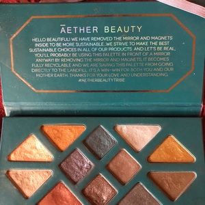 Aether crystal grid gemstone palette